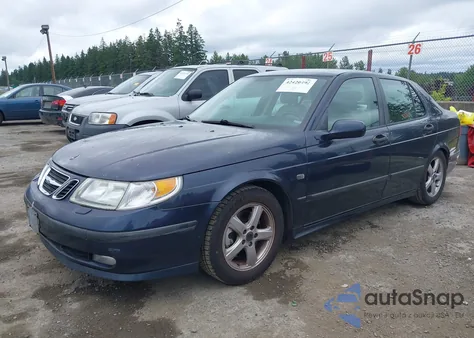 2004 Saab 9-5 Arc from USA, damaged, VIN YS3ED49AX43015194